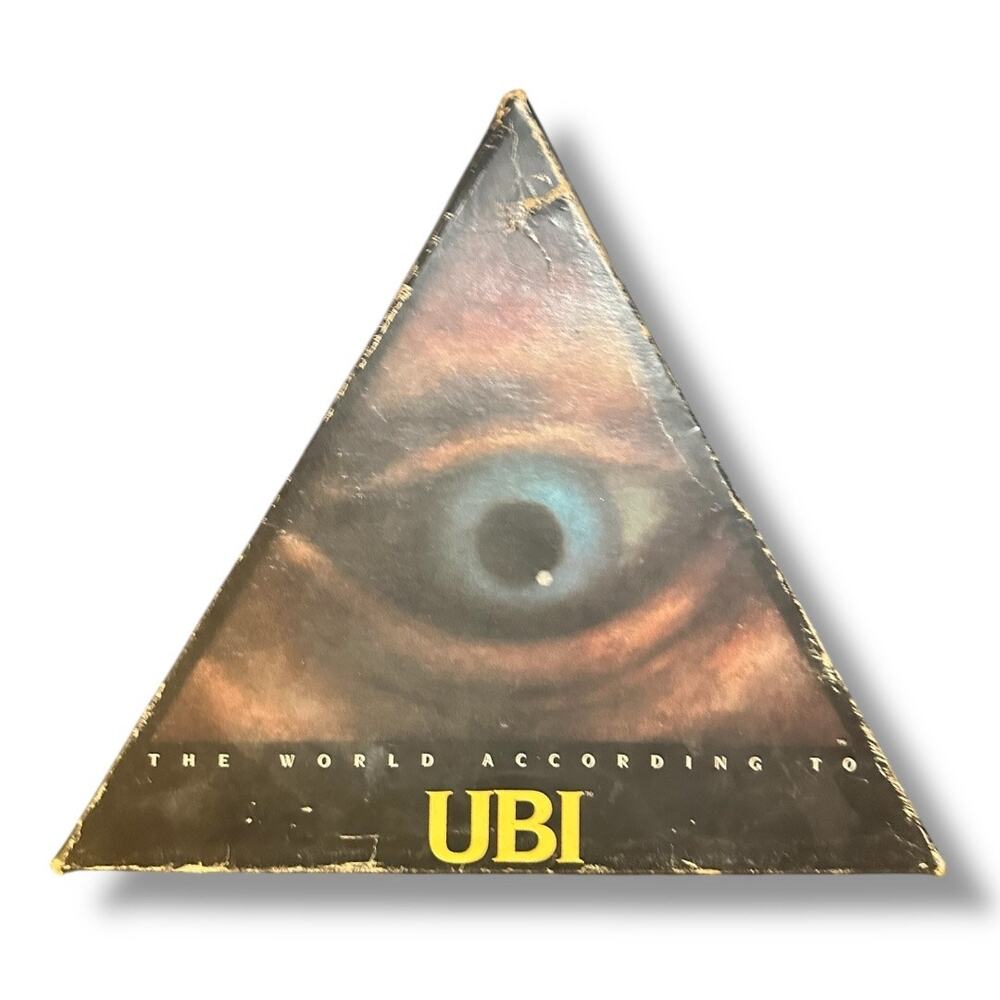 "The World According to UBI" Vintage 1986 Board Game